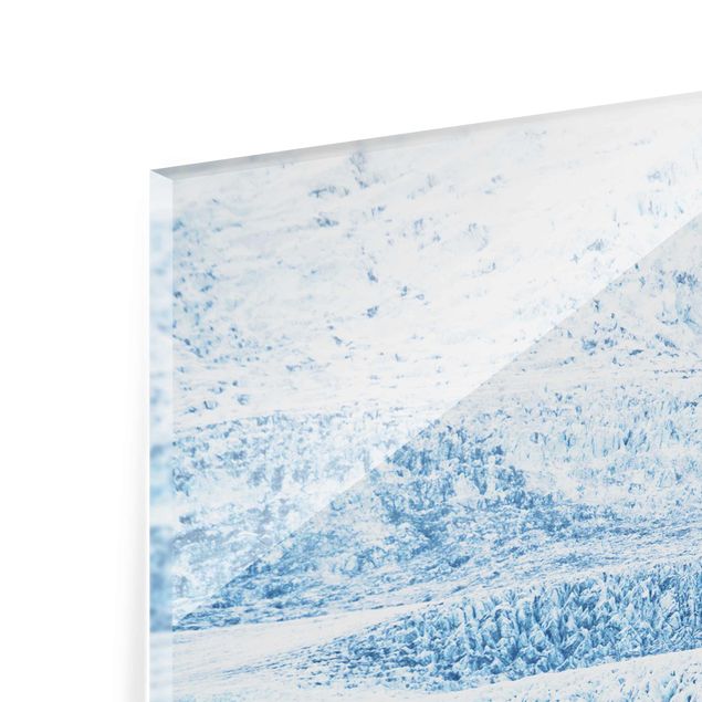 decoração quadros Icelandic Glacier Pattern