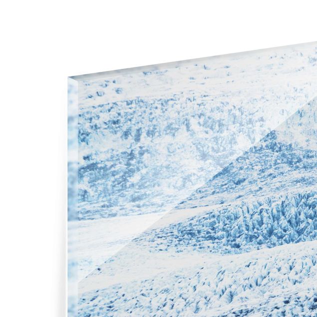 decoração quadros Icelandic Glacier Pattern