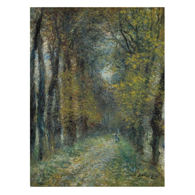 quadros de paisagens Auguste Renoir - The Allée