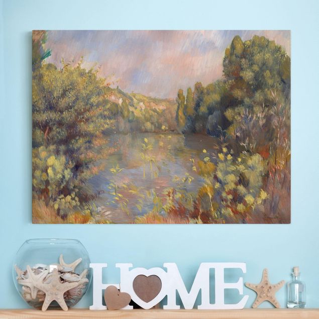 decoraçoes cozinha Auguste Renoir - Lakeside Landscape
