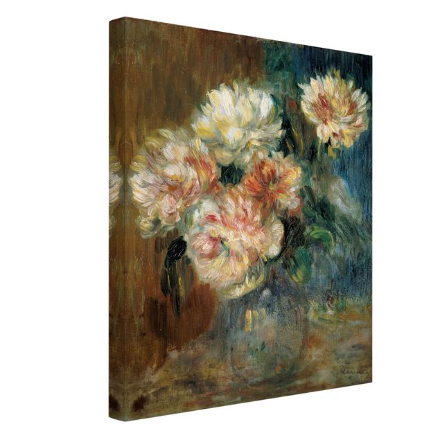 Quadros por movimento artístico Auguste Renoir - Vase of Peonies