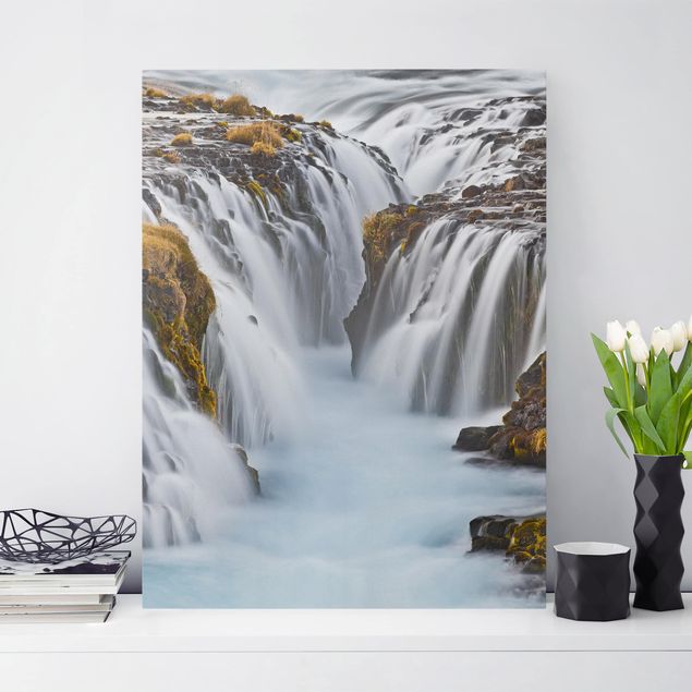 decoraçoes cozinha Brúarfoss Waterfall In Iceland