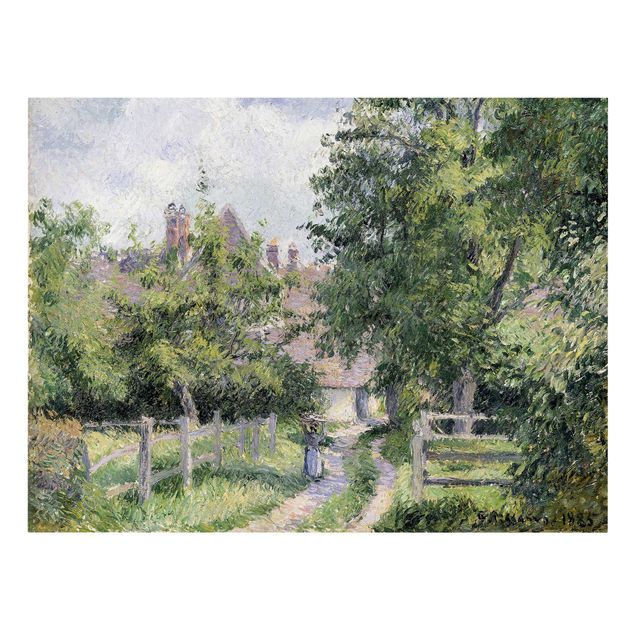 Quadros movimento artístico Pós-impressionismo Camille Pissarro - Saint-Martin Near Gisors