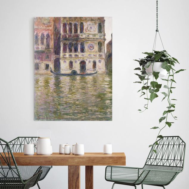 Quadros movimento artístico Impressionismo Claude Monet - The Palazzo Dario