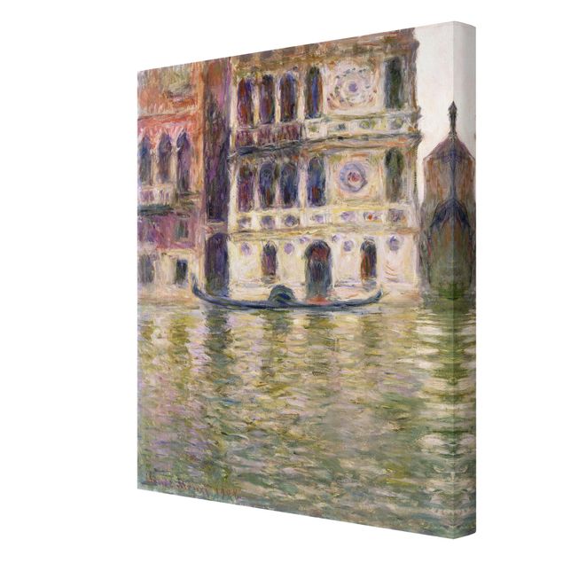 Telas decorativas réplicas de quadros famosos Claude Monet - The Palazzo Dario