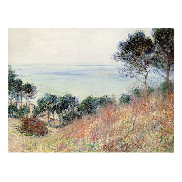 quadro de praia Claude Monet - The Coast Of Varengeville