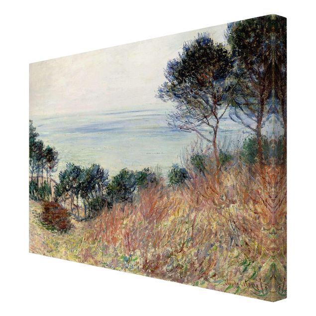 quadros sobre o mar Claude Monet - The Coast Of Varengeville