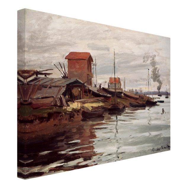 quadro com paisagens Claude Monet - The Seine At Petit-Gennevilliers