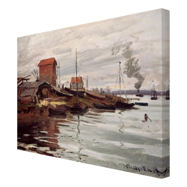 quadro decorativo mar Claude Monet - The Seine At Petit-Gennevilliers