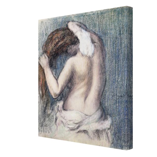 Quadros famosos Edgar Degas - Woman Wiping