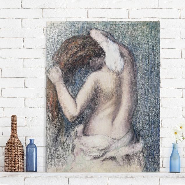 decoraçao cozinha Edgar Degas - Woman Wiping