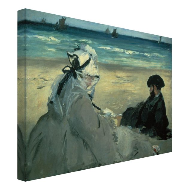 Quadros por movimento artístico Edouard Manet - On The Beach
