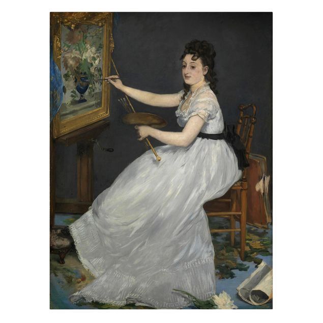 Quadros famosos Edouard Manet - Eva Gonzalès