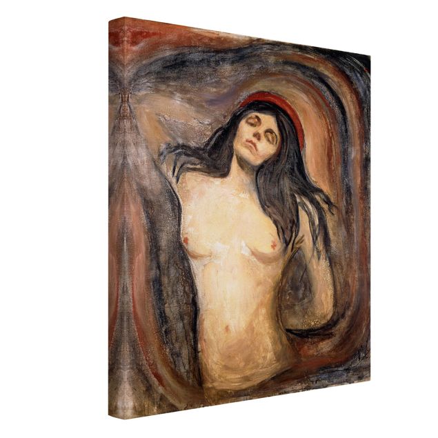 Quadros por movimento artístico Edvard Munch - Madonna