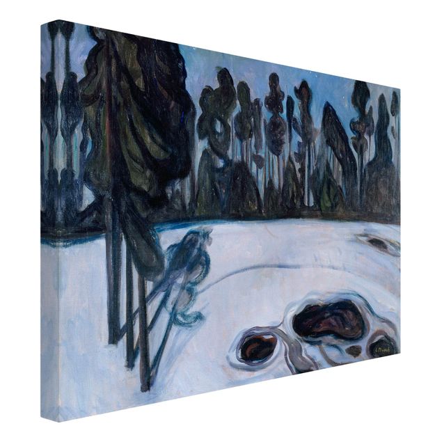 Quadros por movimento artístico Edvard Munch - Starry Night