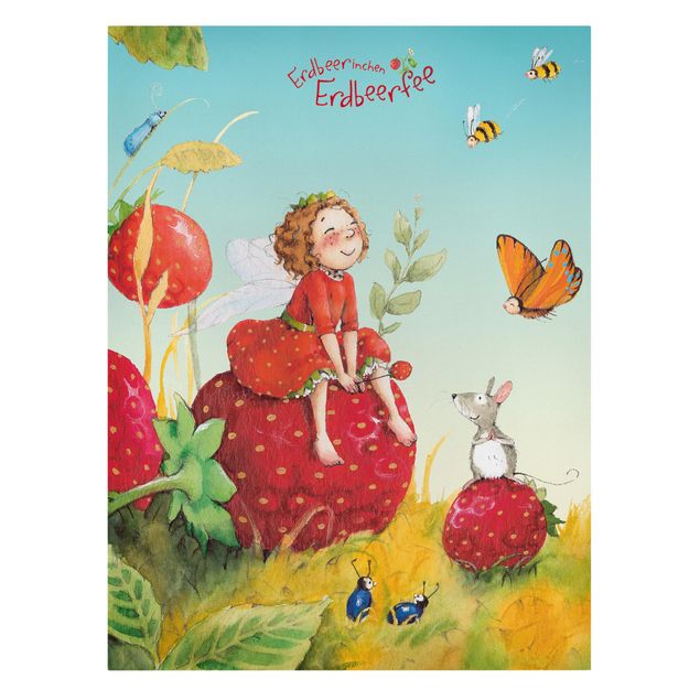 Quadros decorativos Little Strawberry Strawberry Fairy - Enchanting