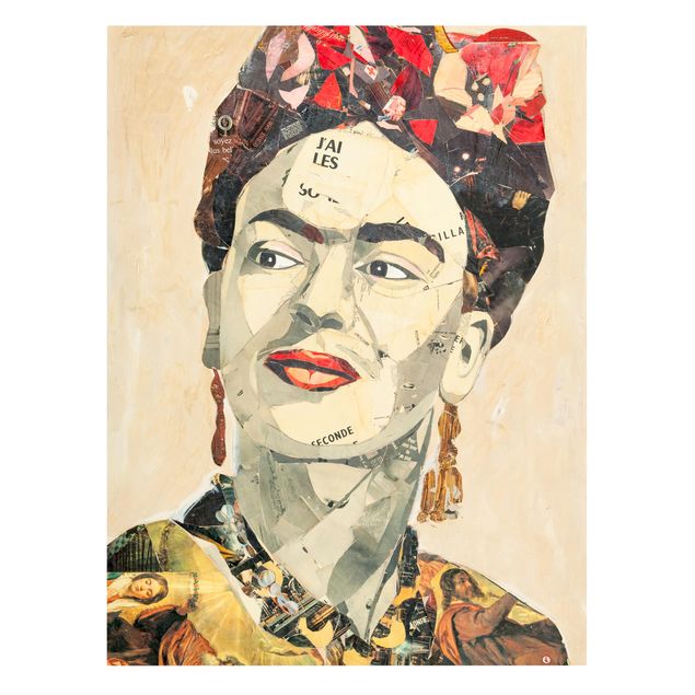 Quadros de Frida Kahlo Frida Kahlo - Collage No.2