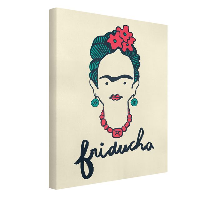 Quadros famosos Frida Kahlo - Friducha