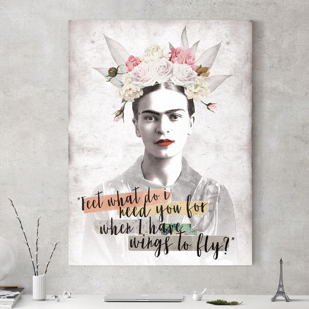 decoraçao cozinha Frida Kahlo - Quote