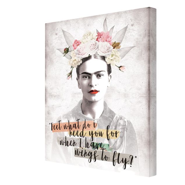 quadros para parede Frida Kahlo - Quote