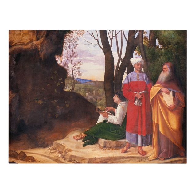 Quadros famosos Giorgione - The Three Philosophers