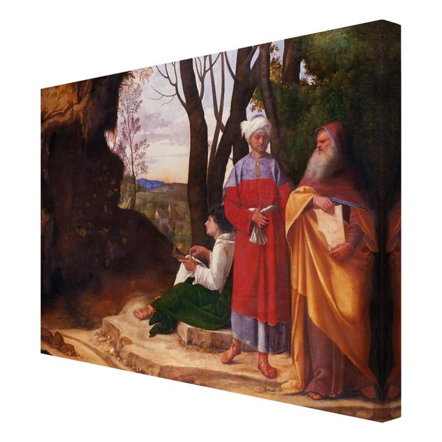 Quadros retratos Giorgione - The Three Philosophers
