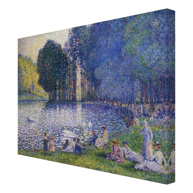 quadro de árvore Henri Edmond Cross - The Lake In The Bois De Boulogne