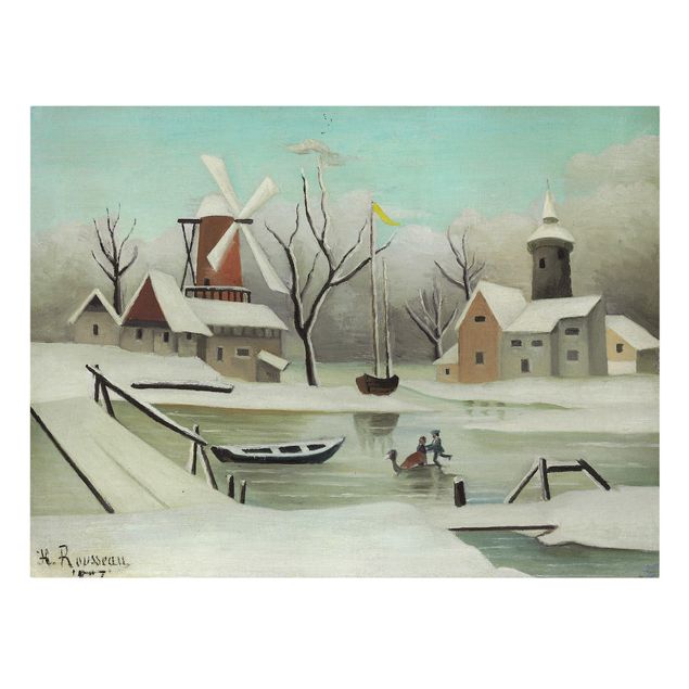 Quadros modernos Henri Rousseau - Winter
