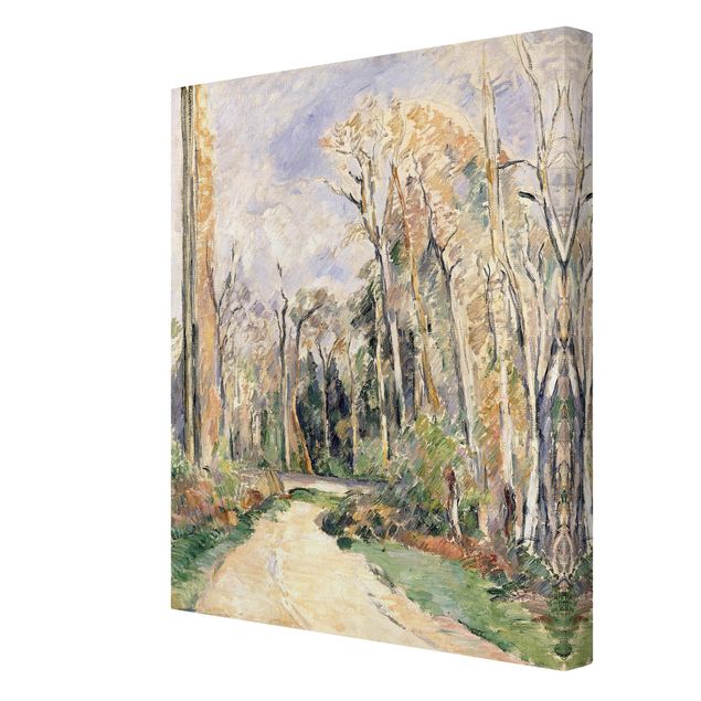 quadro com paisagens Paul Cézanne - Path at the Entrance to the Forest