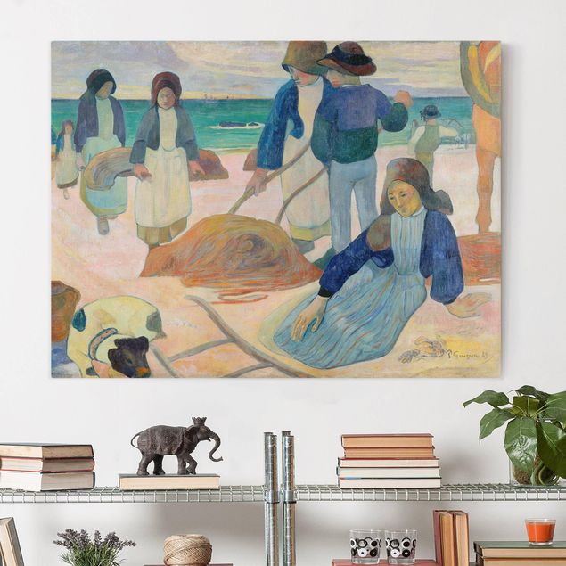 decoraçao para parede de cozinha Paul Gauguin - The Kelp Gatherers (Ii)