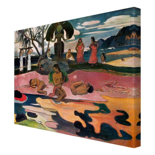 quadros sobre o mar Paul Gauguin - Day Of The Gods (Mahana No Atua)