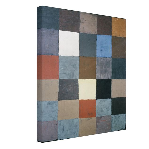Telas decorativas padrões Paul Klee - Color Chart (on Gray)