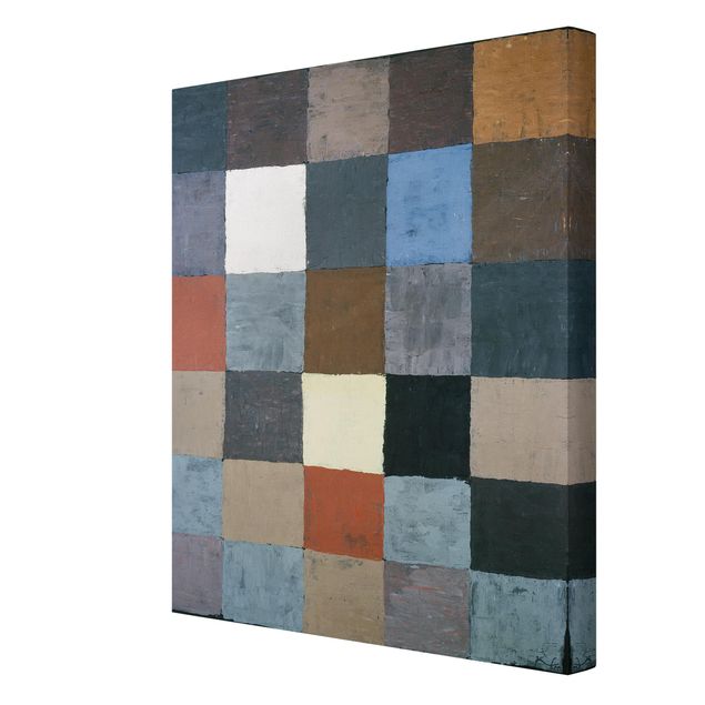 Quadros de Paul Klee Paul Klee - Color Chart (on Gray)
