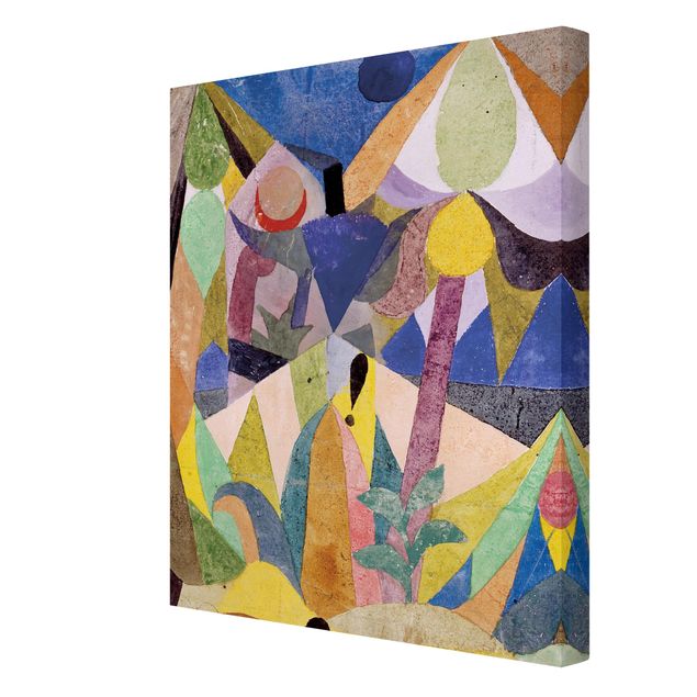 Quadros cidades Paul Klee - Mild tropical Landscape