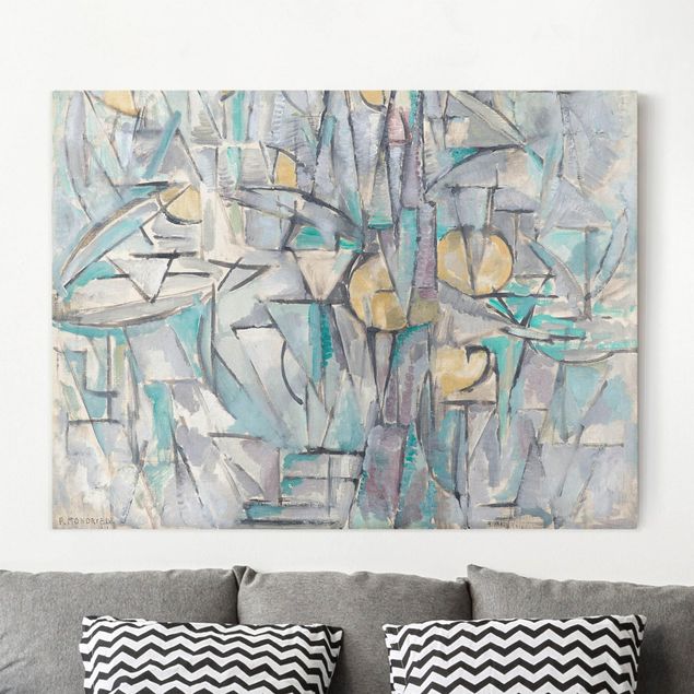 decoraçoes cozinha Piet Mondrian - Composition X