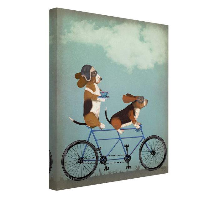 Quadros cães Cycling - Bassets Tandem