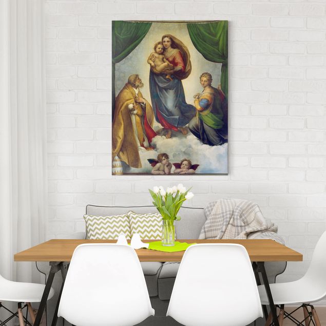 decoraçao cozinha Raffael - The Sistine Madonna