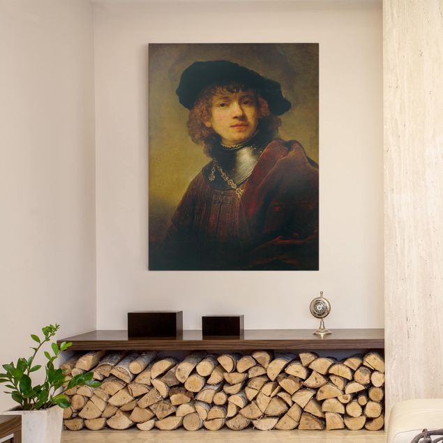 decoraçoes cozinha Rembrandt van Rijn - Self-Portrait