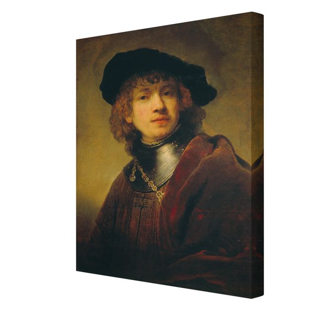 Quadros famosos Rembrandt van Rijn - Self-Portrait