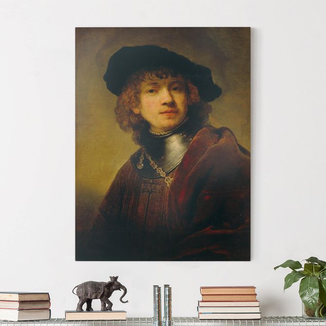 Quadros movimento artístico Barrocco Rembrandt van Rijn - Self-Portrait