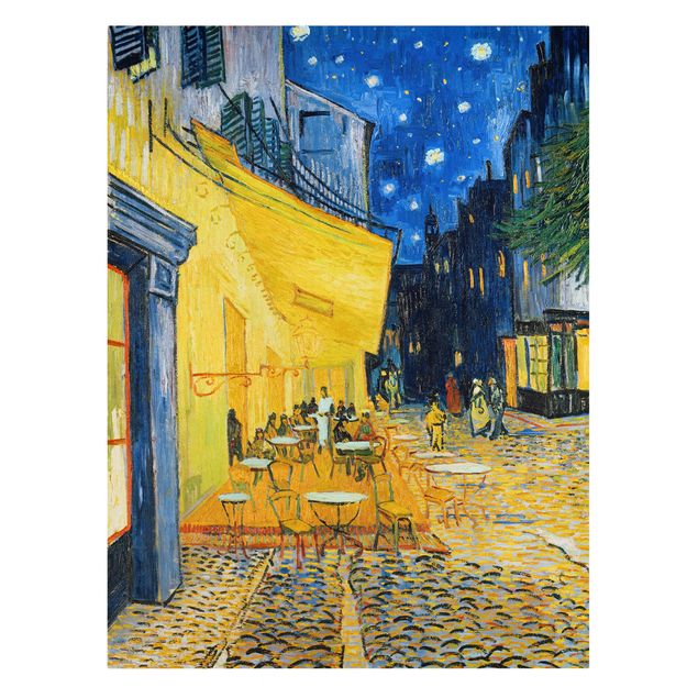 Quadros por movimento artístico Vincent van Gogh - Café Terrace at Night