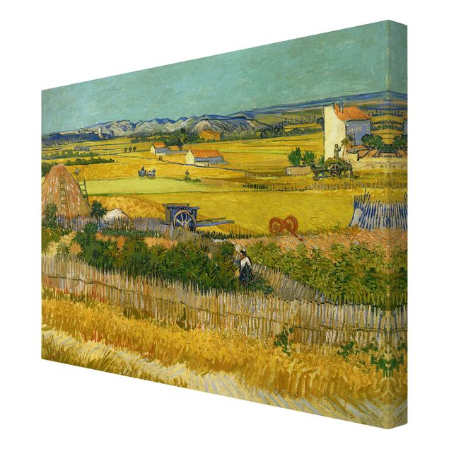quadro com paisagens Vincent Van Gogh - The Harvest