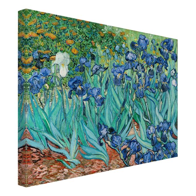 Quadros movimento artístico Pós-impressionismo Vincent Van Gogh - Iris