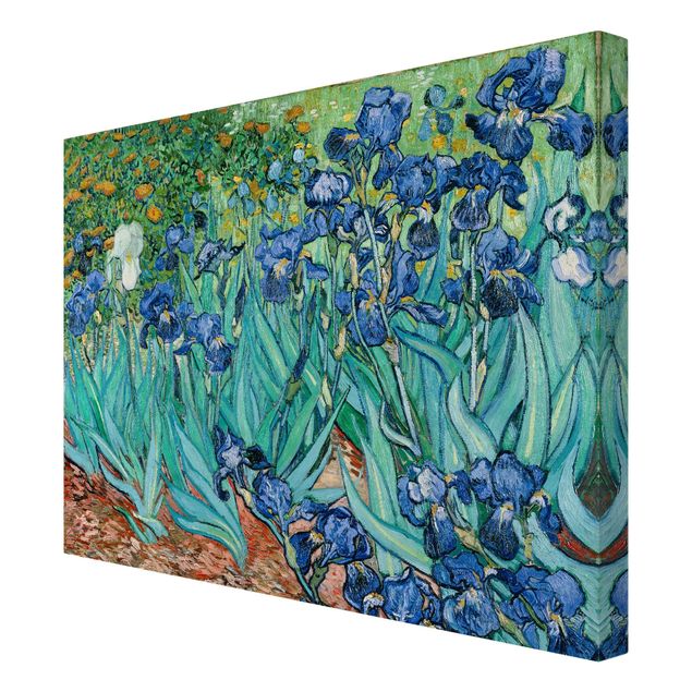 Telas decorativas réplicas de quadros famosos Vincent Van Gogh - Iris