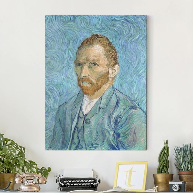 decoraçao cozinha Vincent Van Gogh - Self-Portrait 1889