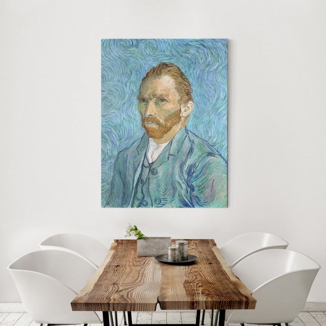 Quadros movimento artístico Impressionismo Vincent Van Gogh - Self-Portrait 1889
