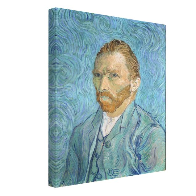 Quadros movimento artístico Pós-impressionismo Vincent Van Gogh - Self-Portrait 1889