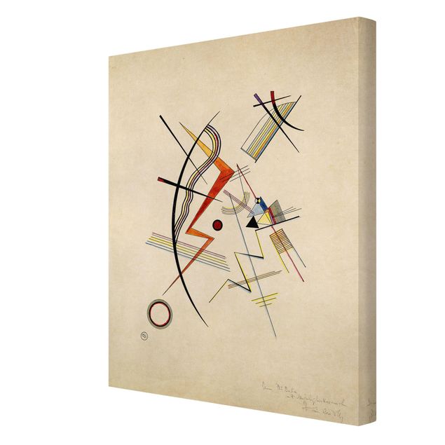 Telas decorativas abstratas Wassily Kandinsky - Annual Gift to the Kandinsky Society