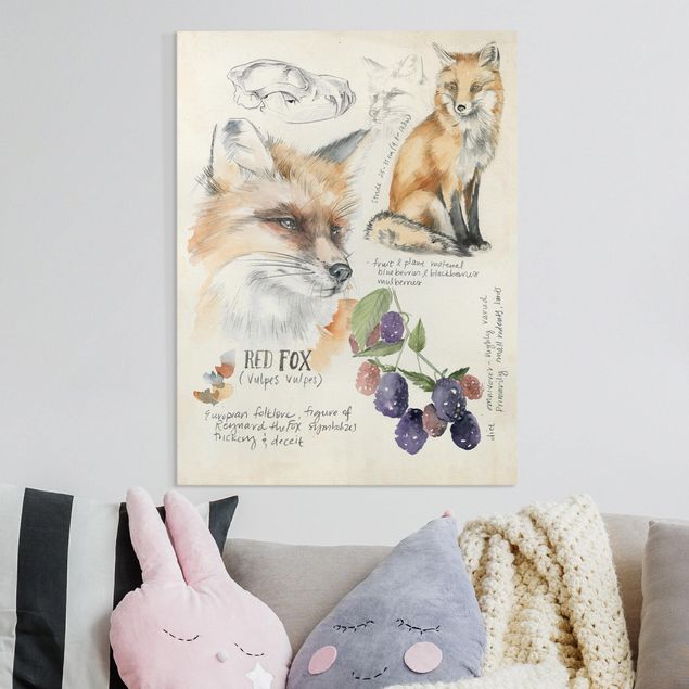 decoraçoes cozinha Wilderness Journal - Fox