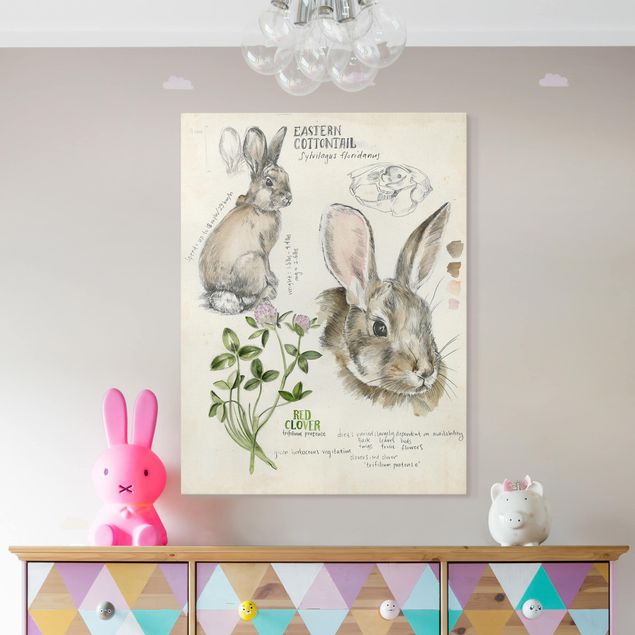 decoraçao para parede de cozinha Wilderness Journal - Rabbit